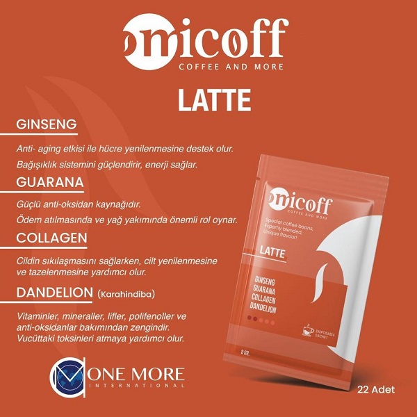 قهوه OMICOFF مدل لاته LATTE